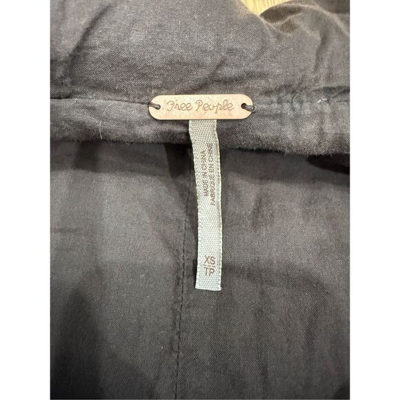 Free People Golden Quills Embellished Military Jacket XS - Picture 7 of 7